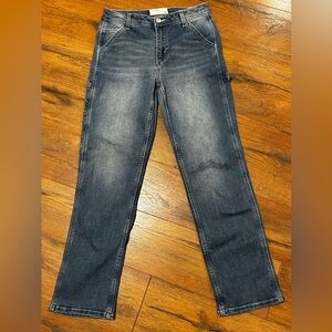 Ban Jara Women’s 5/26, Cargo Jeans, Y2K Esque, Denim, Pants, Button